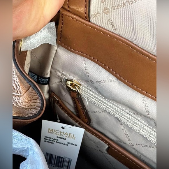 Michael Kors Ginger Medium Backpack with Wallet - Picture 7 of 10